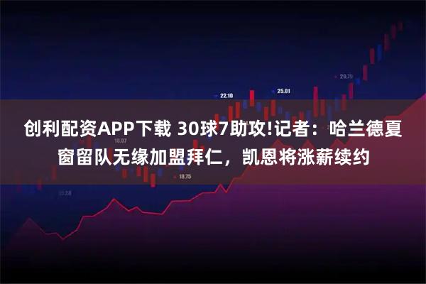 创利配资APP下载 30球7助攻!记者:哈兰德夏窗留队无缘加盟拜仁,凯恩将涨薪续约